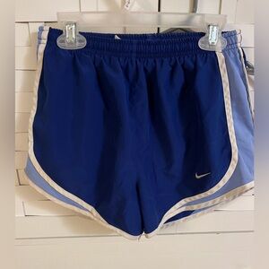 Nike Two-Tone Blue Dri-Fit Running Shorts